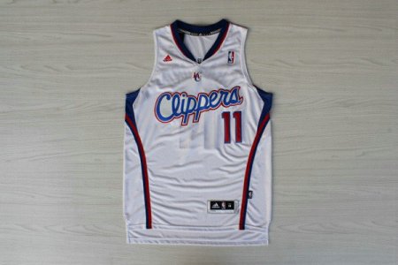 Maillot De Basket Los Angeles Clippers Jamal Crawford 11 Tissus Sportif Fans Edition Blanc